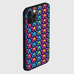 Чехол для iPhone 12 Pro Max Furry color anime animal faces, цвет: 3D-черный — фото 2