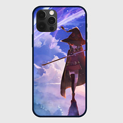 Чехол для iPhone 12 Pro Max Konosuba Мэгумин cute, цвет: 3D-черный