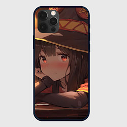 Чехол для iPhone 12 Pro Max Konosuba Мэгумин cute, цвет: 3D-черный