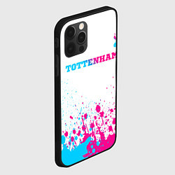 Чехол для iPhone 12 Pro Max Tottenham neon gradient style посередине, цвет: 3D-черный — фото 2