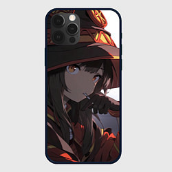 Чехол для iPhone 12 Pro Max Konosuba Мэгумин милая, цвет: 3D-черный