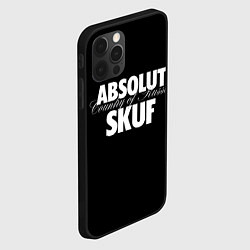 Чехол для iPhone 12 Pro Max Skuf absolut, цвет: 3D-черный — фото 2