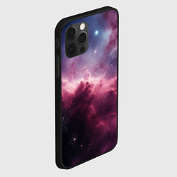 Чехол для iPhone 12 Pro Max Абстрактный космос фантастика, цвет: 3D-черный — фото 2