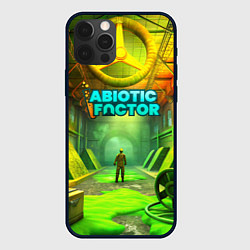 Чехол для iPhone 12 Pro Max Abiotic Factor атомный завод, цвет: 3D-черный