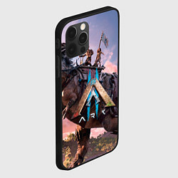 Чехол для iPhone 12 Pro Max Вин Дизель ark 2, цвет: 3D-черный — фото 2