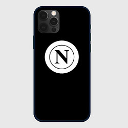 Чехол для iPhone 12 Pro Max Napoli fc sport logo, цвет: 3D-черный