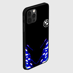 Чехол для iPhone 12 Pro Max BMW sport неоновый спорт, цвет: 3D-черный — фото 2