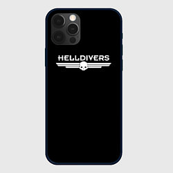 Чехол для iPhone 12 Pro Max Helldivers Logo, цвет: 3D-черный