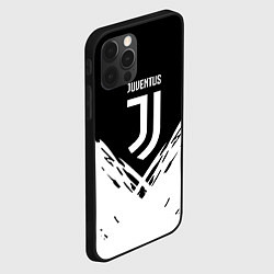 Чехол для iPhone 12 Pro Max Juventus sport geometry fc club, цвет: 3D-черный — фото 2