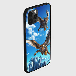 Чехол для iPhone 12 Pro Max Летающие тигрята, цвет: 3D-черный — фото 2