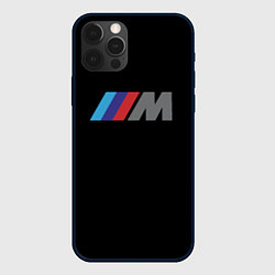 Чехол для iPhone 12 Pro Max BMW sport logo, цвет: 3D-черный