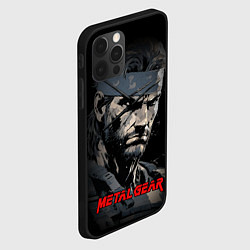 Чехол для iPhone 12 Pro Max Metal gear Venom Snake, цвет: 3D-черный — фото 2