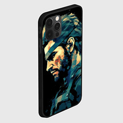 Чехол для iPhone 12 Pro Max Веном Снейк Metal gear game, цвет: 3D-черный — фото 2