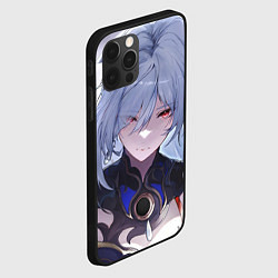 Чехол для iPhone 12 Pro Max Honkai Star Rail Jingliu white, цвет: 3D-черный — фото 2