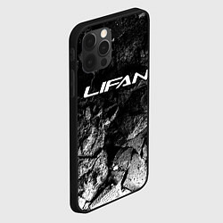 Чехол для iPhone 12 Pro Max Lifan black graphite, цвет: 3D-черный — фото 2