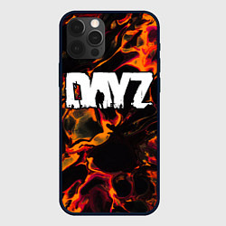 Чехол для iPhone 12 Pro Max DayZ red lava, цвет: 3D-черный