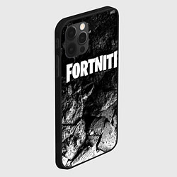 Чехол для iPhone 12 Pro Max Fortnite black graphite, цвет: 3D-черный — фото 2