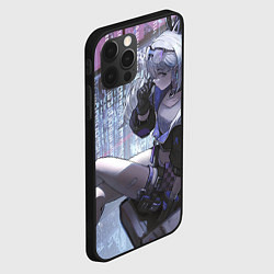 Чехол для iPhone 12 Pro Max Honkai Star Rail Silver Wolf, цвет: 3D-черный — фото 2