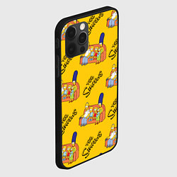 Чехол для iPhone 12 Pro Max Симпсоны - ретро стиль, цвет: 3D-черный — фото 2