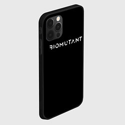 Чехол для iPhone 12 Pro Max Biomutant logo, цвет: 3D-черный — фото 2