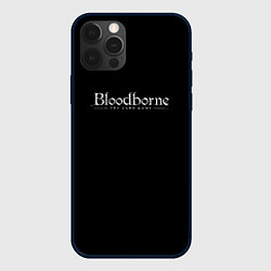 Чехол для iPhone 12 Pro Max Bloodborne logo, цвет: 3D-черный