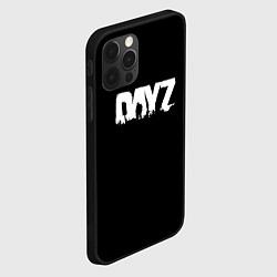 Чехол для iPhone 12 Pro Max Dayz logo white, цвет: 3D-черный — фото 2
