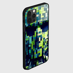 Чехол для iPhone 12 Pro Max Cyber face - ai art fantasy, цвет: 3D-черный — фото 2