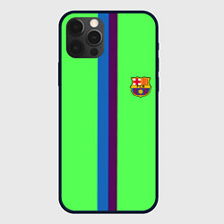 Чехол для iPhone 12 Pro Max Barcelona fc sport line, цвет: 3D-черный