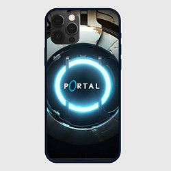 Чехол для iPhone 12 Pro Max Portal logo game, цвет: 3D-черный