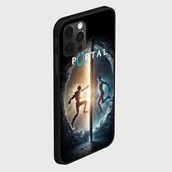 Чехол для iPhone 12 Pro Max Люди в портале, цвет: 3D-черный — фото 2