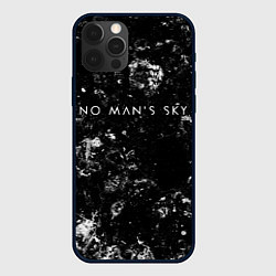 Чехол для iPhone 12 Pro Max No Mans Sky black space asteroids, цвет: 3D-черный