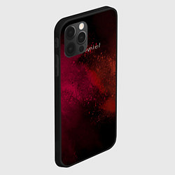 Чехол для iPhone 12 Pro Max Smile and colors, цвет: 3D-черный — фото 2