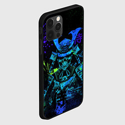 Чехол для iPhone 12 Pro Max Дух череп - самурай, цвет: 3D-черный — фото 2
