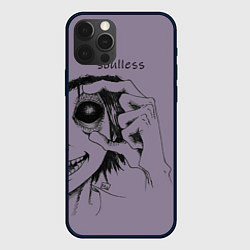 Чехол для iPhone 12 Pro Max Soulless, цвет: 3D-черный