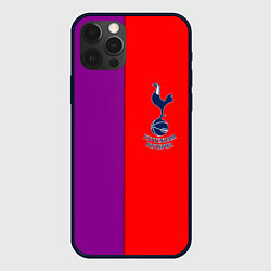 Чехол для iPhone 12 Pro Max Tottenham fc geometry, цвет: 3D-черный