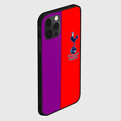 Чехол для iPhone 12 Pro Max Tottenham fc geometry, цвет: 3D-черный — фото 2