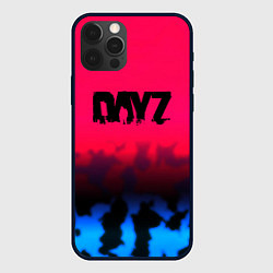 Чехол для iPhone 12 Pro Max Dayz камуфляж, цвет: 3D-черный