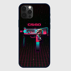 Чехол для iPhone 12 Pro Max MAC-10 Neon Rider - CS:GO, цвет: 3D-черный