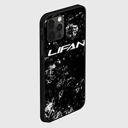 Чехол для iPhone 12 Pro Max Lifan black ice, цвет: 3D-черный — фото 2