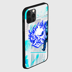 Чехол для iPhone 12 Pro Max Samurai logo howl, цвет: 3D-черный — фото 2