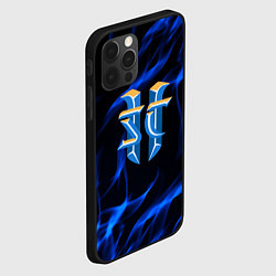Чехол для iPhone 12 Pro Max Starcraft flame strategy, цвет: 3D-черный — фото 2