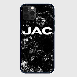 Чехол для iPhone 12 Pro Max JAC black ice, цвет: 3D-черный