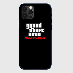 Чехол для iPhone 12 Pro Max GTA мультиплеер, цвет: 3D-черный