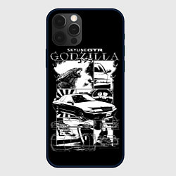 Чехол для iPhone 12 Pro Max Skyline GTR Godzilla, цвет: 3D-черный