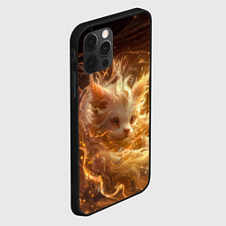 Чехол для iPhone 12 Pro Max Волшебный дух лисенок, цвет: 3D-черный — фото 2