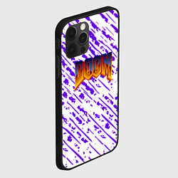 Чехол для iPhone 12 Pro Max Doom neon retro, цвет: 3D-черный — фото 2