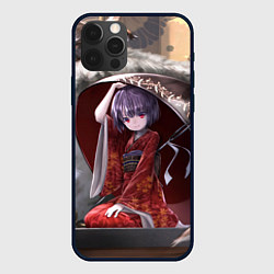 Чехол для iPhone 12 Pro Max Touhou Project Симмёмару Сукуна, цвет: 3D-черный