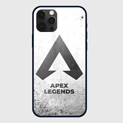 Чехол для iPhone 12 Pro Max Apex Legends - white gradient, цвет: 3D-черный