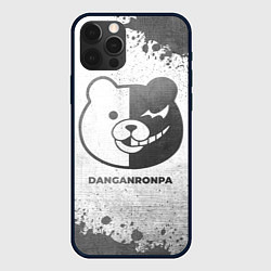 Чехол для iPhone 12 Pro Max Danganronpa - white gradient, цвет: 3D-черный