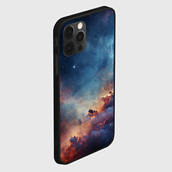 Чехол для iPhone 12 Pro Max Космическая даль, цвет: 3D-черный — фото 2
